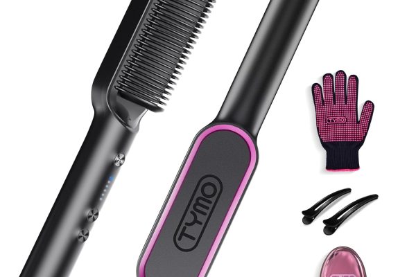 tymo hair straightener brush